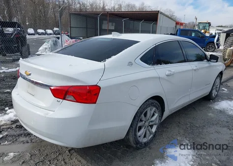 2018 Chevrolet Impala 1Lt из США, поврежденный, VIN 2G1105S33J9101400